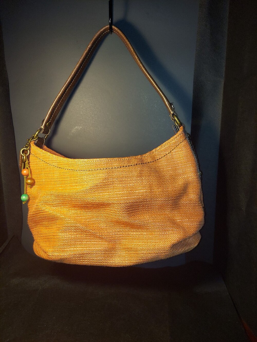 Coral Colored Fossil Shoulder Bag